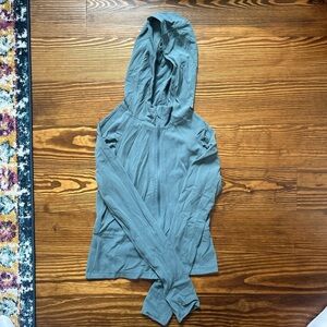 Retired Lululemon athletica teal Hooded Jacket